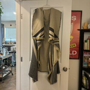 Double Sided Reversible Blanket Vest